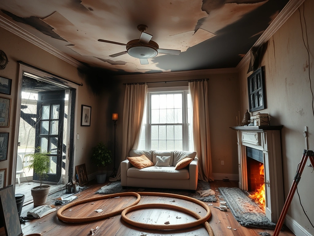 Fire And Smoke Damage Restoration