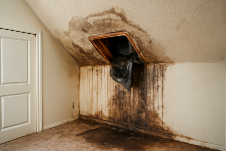 Attic Water Removal