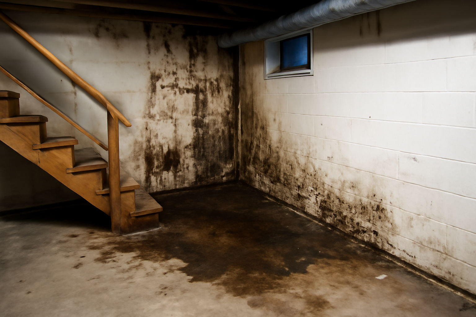 Basement Water Damage Restoration in Hertford, NC