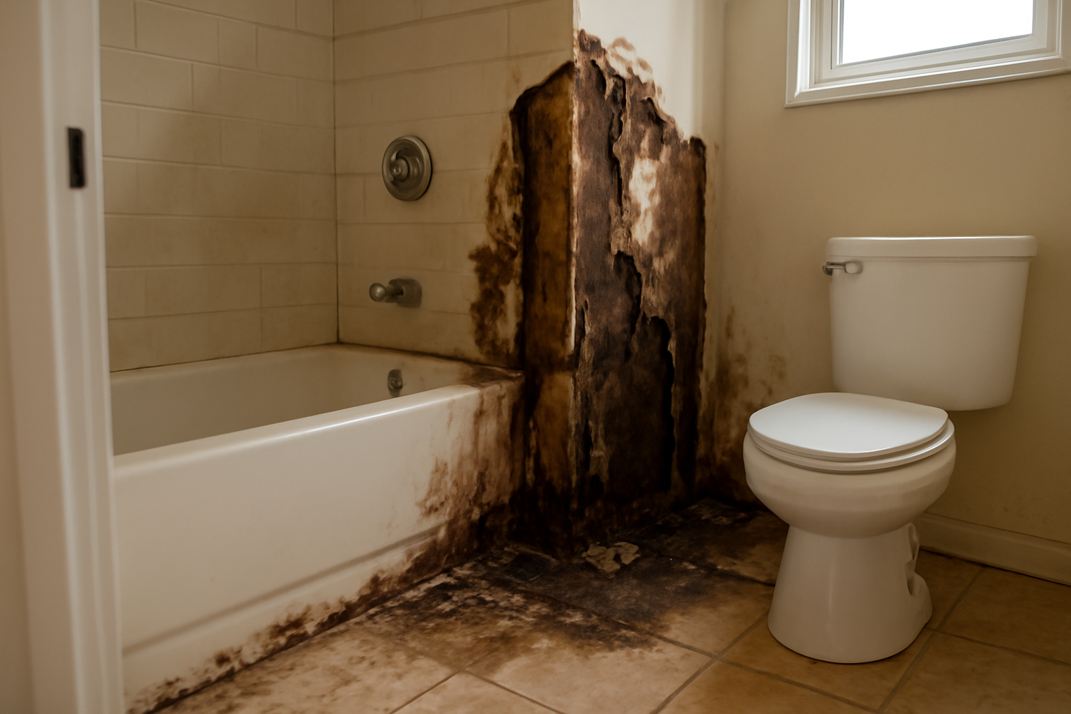 Bathroom Water Damage Restoration in Great Bridge, VA
