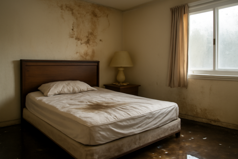 Bedroom Water Removal