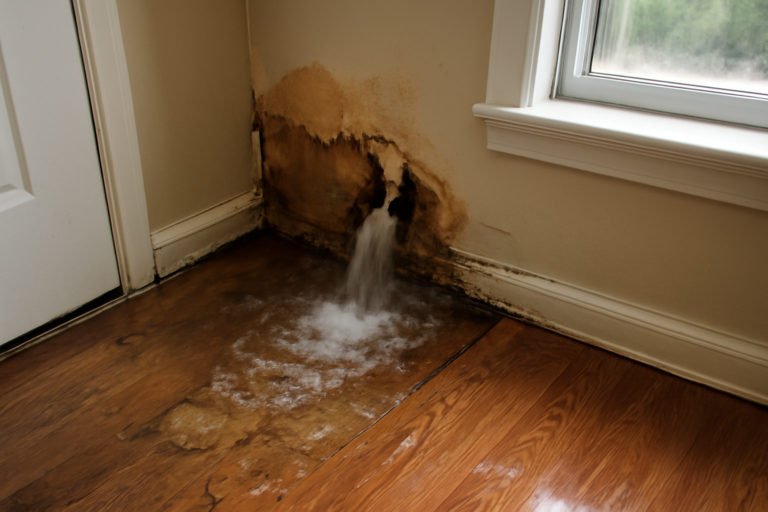 Burst Pipe Water Removal