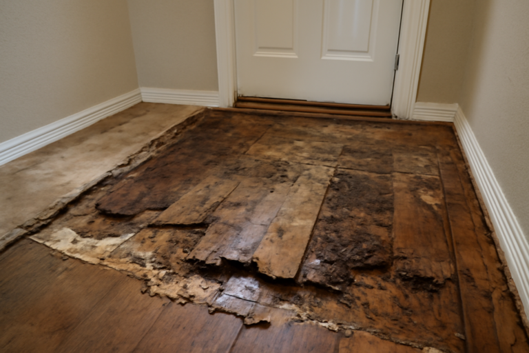 Floor Water Damage Restoration