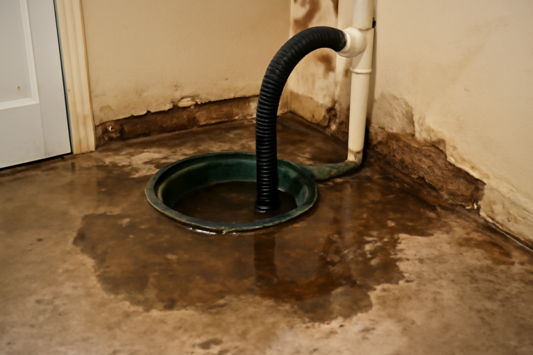 Sump Pump Failure Water Removal