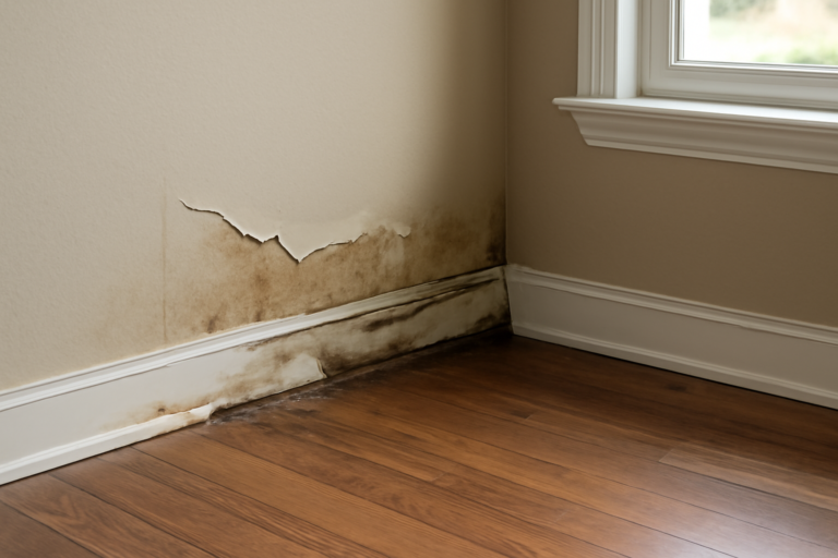 Trim & Baseboard Replacement After Water Damage
