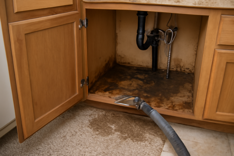 Under Sink Water Extraction