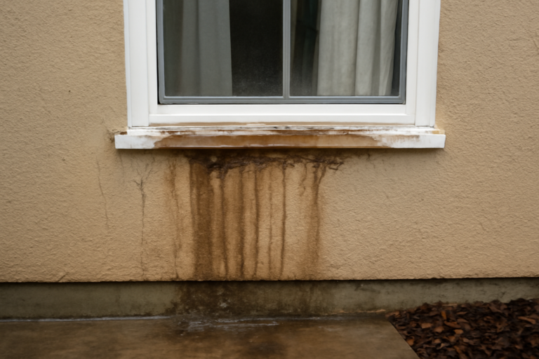 Window Leak Water Removal